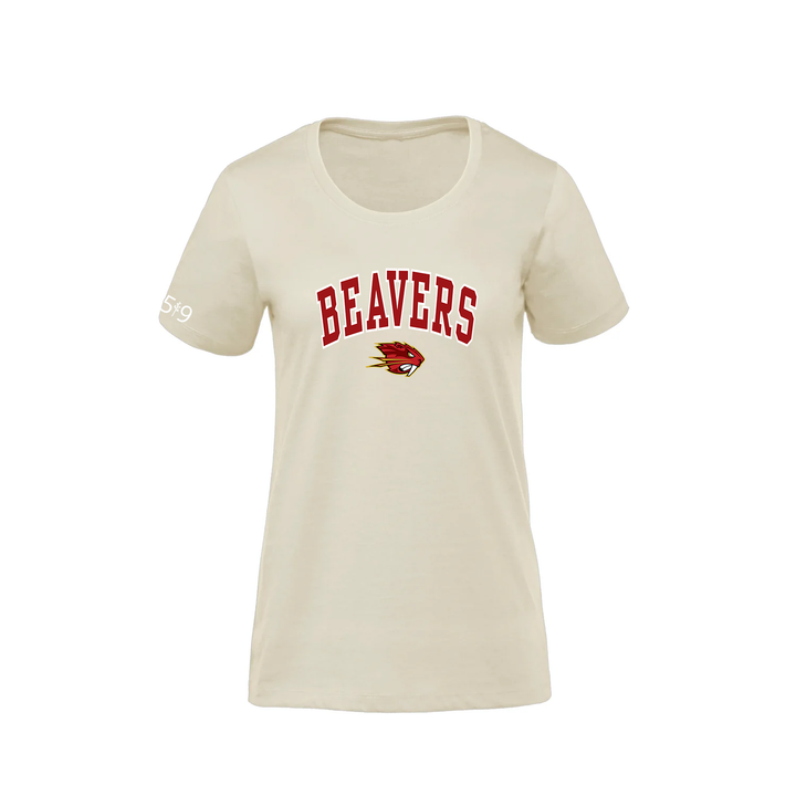 BEAVERS VARSITY PREMIUM TEE (WOMENS)