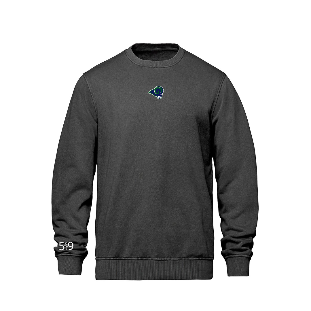 LAURIER EMBROIDERED RETRO CREW (UNISEX)