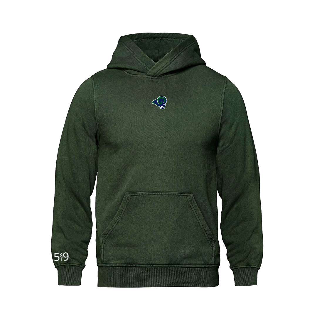 LAURIER EMBROIDERED RETRO HOODIE (UNISEX)