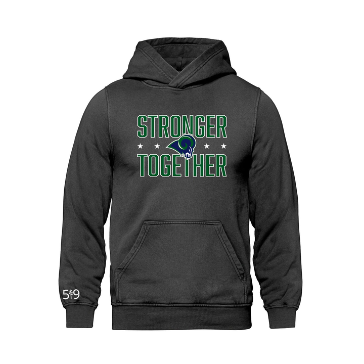 LAURIER STRONGER TOGETHER RETRO HOODIE (UNISEX)