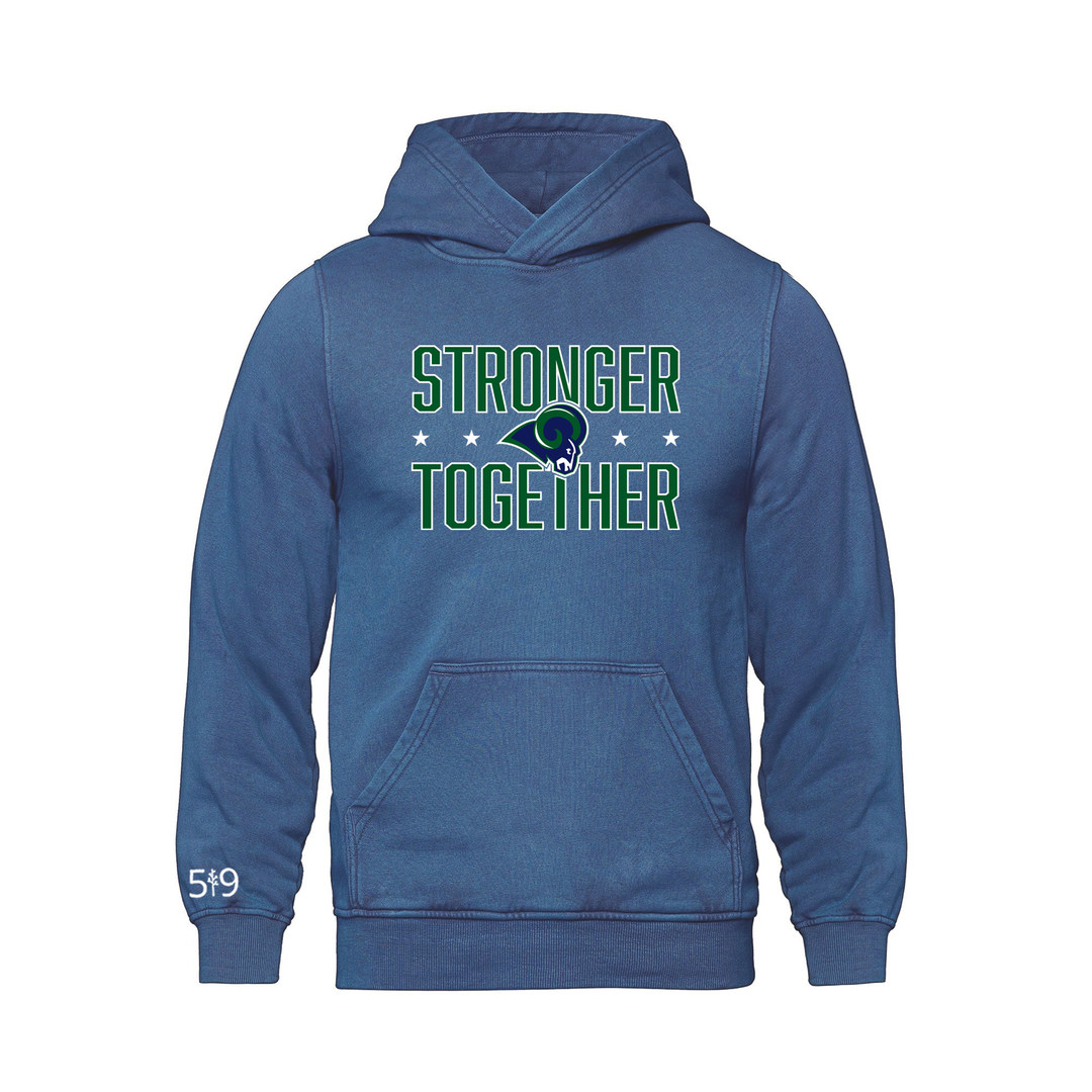 LAURIER STRONGER TOGETHER RETRO HOODIE (UNISEX)