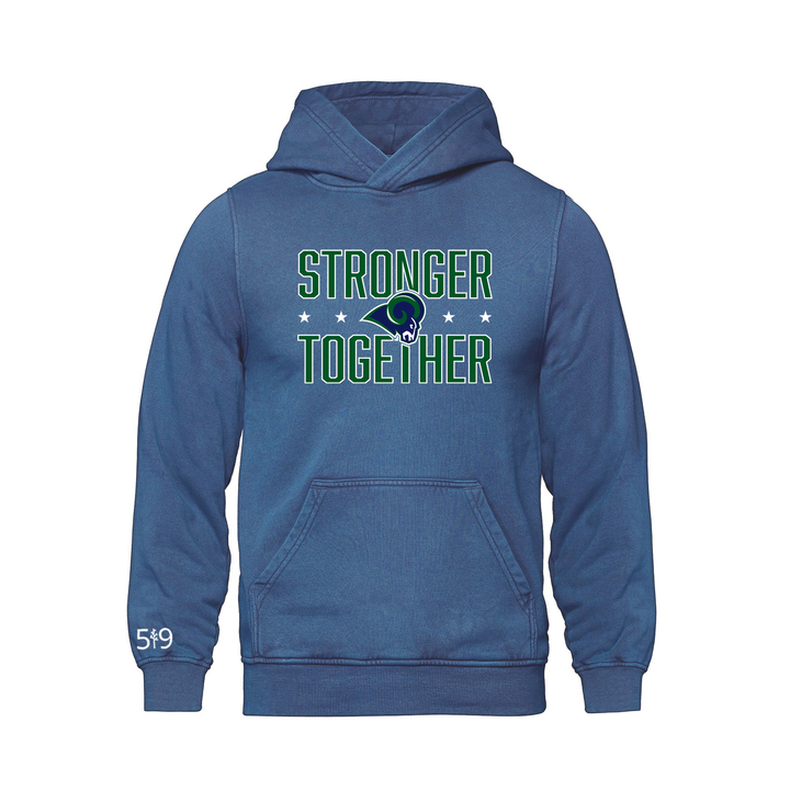 LAURIER STRONGER TOGETHER RETRO HOODIE (UNISEX)