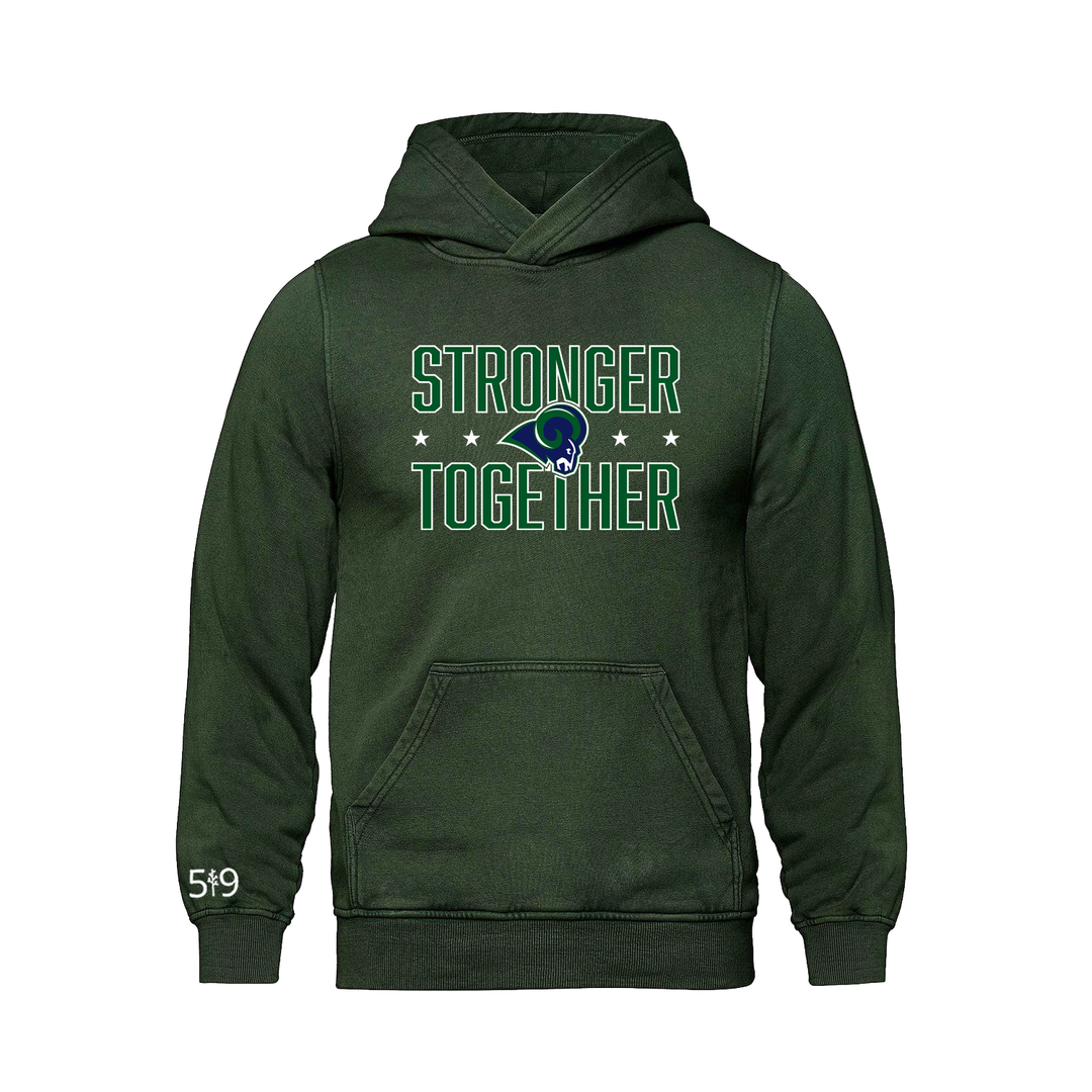 LAURIER STRONGER TOGETHER RETRO HOODIE (UNISEX)