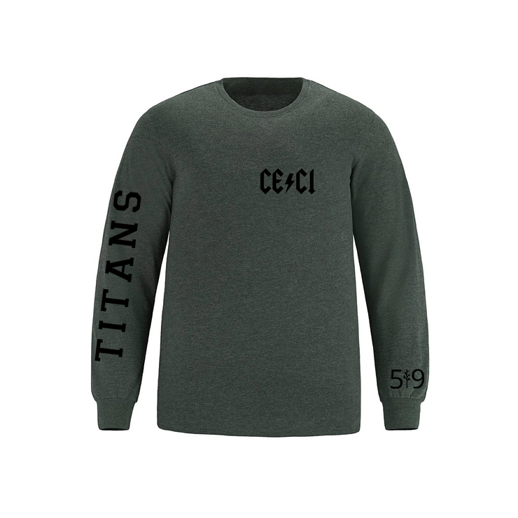 CENTRAL ELGIN SLEEVE LOGO LONG SLEEVE (MENS)