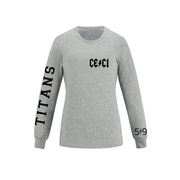 CENTRAL ELGIN SLEEVE LOGO LONG SLEEVE (WOMENS)