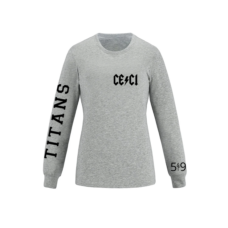 CENTRAL ELGIN SLEEVE LOGO LONG SLEEVE (WOMENS)
