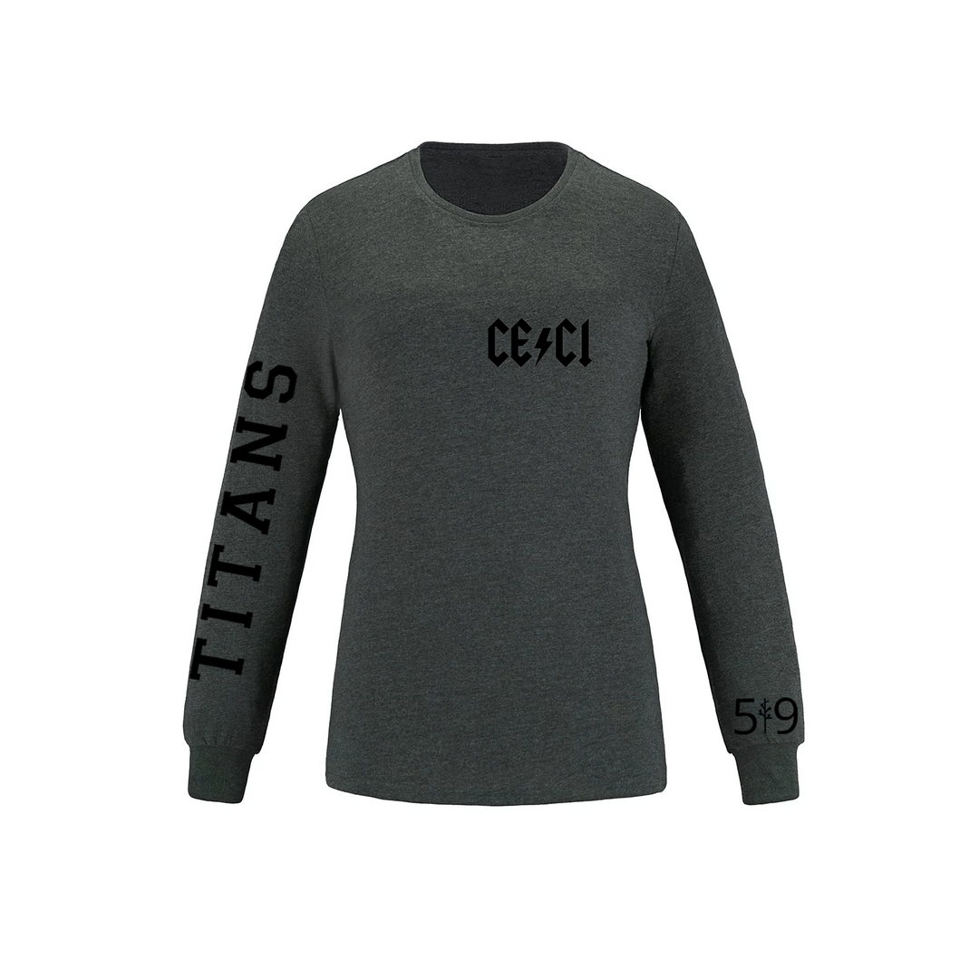 CENTRAL ELGIN SLEEVE LOGO LONG SLEEVE (WOMENS)