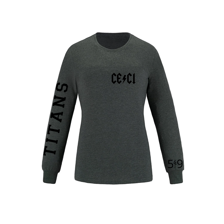 CENTRAL ELGIN SLEEVE LOGO LONG SLEEVE (WOMENS)