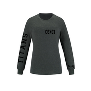 CENTRAL ELGIN SLEEVE LOGO LONG SLEEVE (WOMENS)