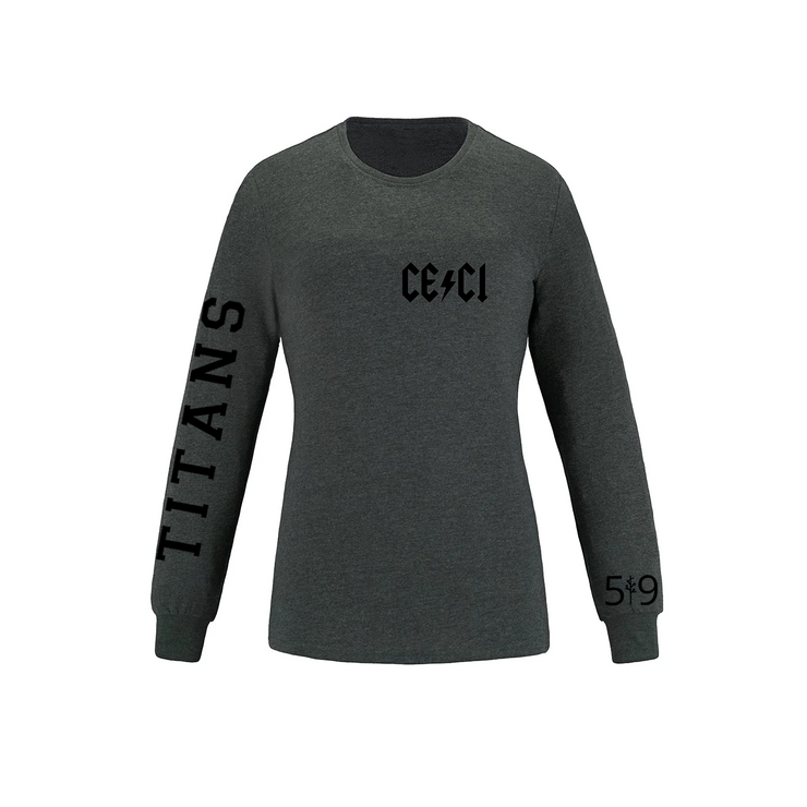 CENTRAL ELGIN SLEEVE LOGO LONG SLEEVE (WOMENS)