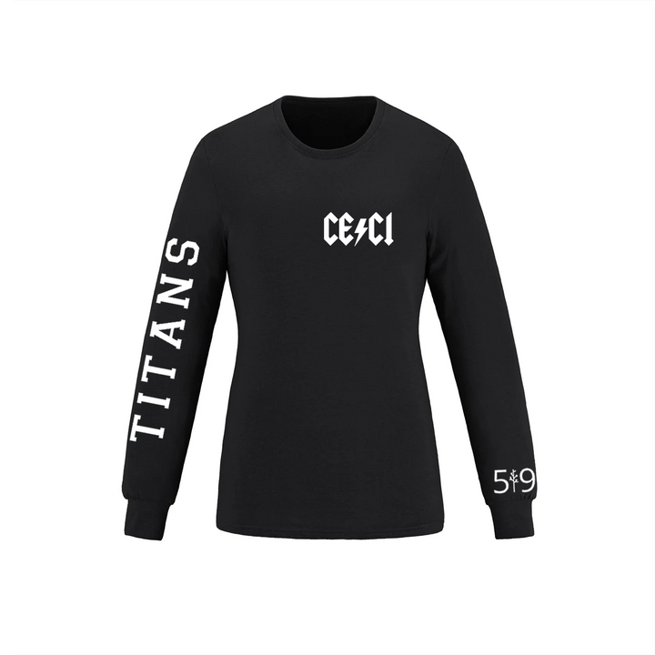 CENTRAL ELGIN SLEEVE LOGO LONG SLEEVE (WOMENS)