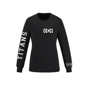 CENTRAL ELGIN SLEEVE LOGO LONG SLEEVE (WOMENS)