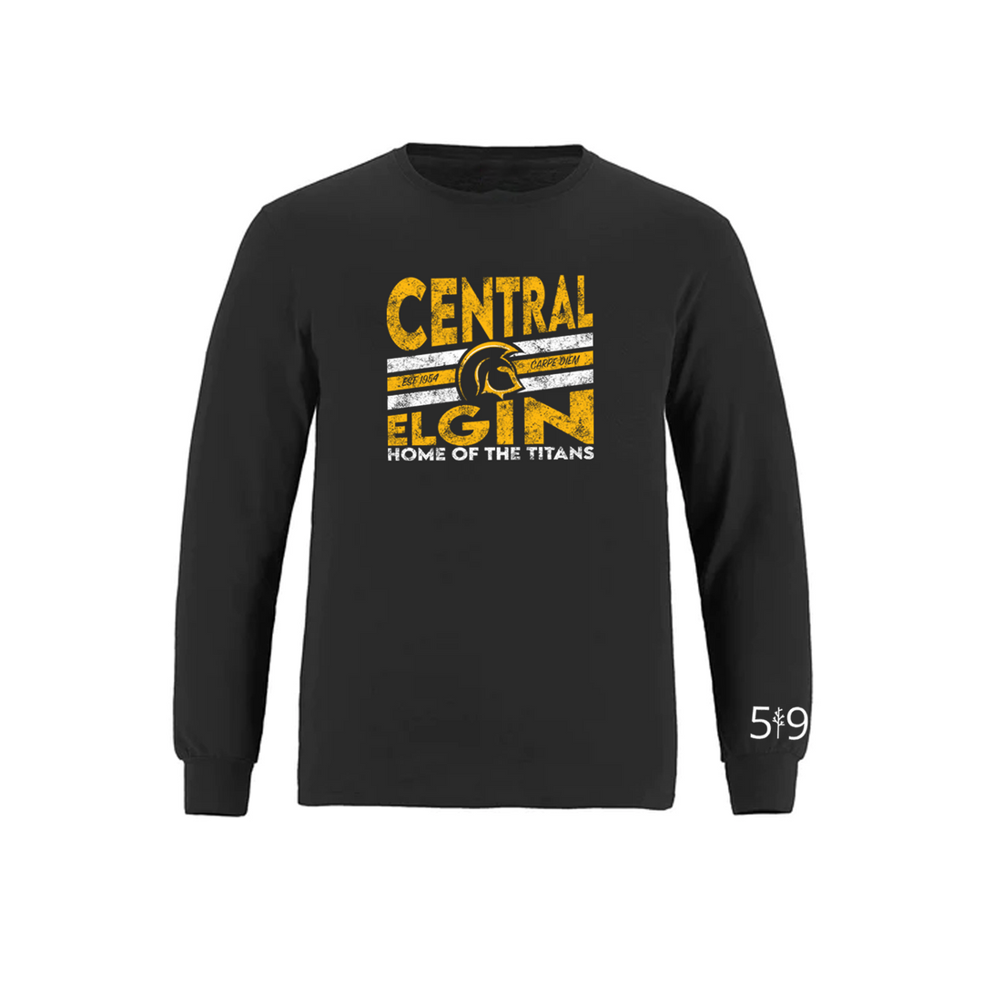 CENTRAL ELGIN DISTRESSED LONG SLEEVE (MENS)