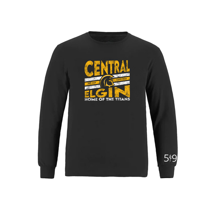 CENTRAL ELGIN DISTRESSED LONG SLEEVE (MENS)