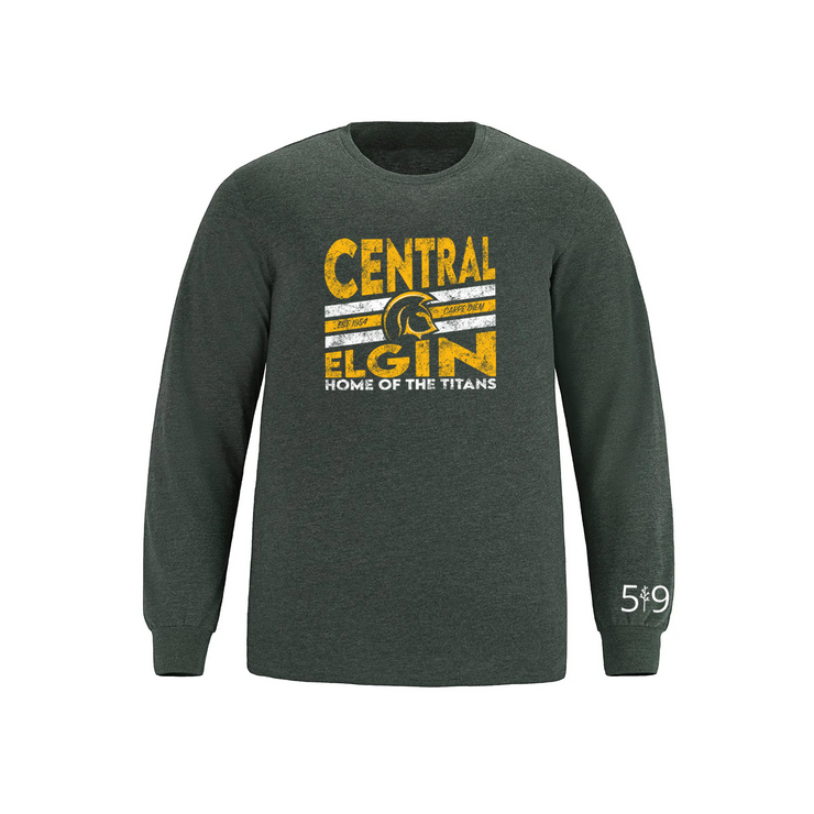 CENTRAL ELGIN DISTRESSED LONG SLEEVE (MENS)