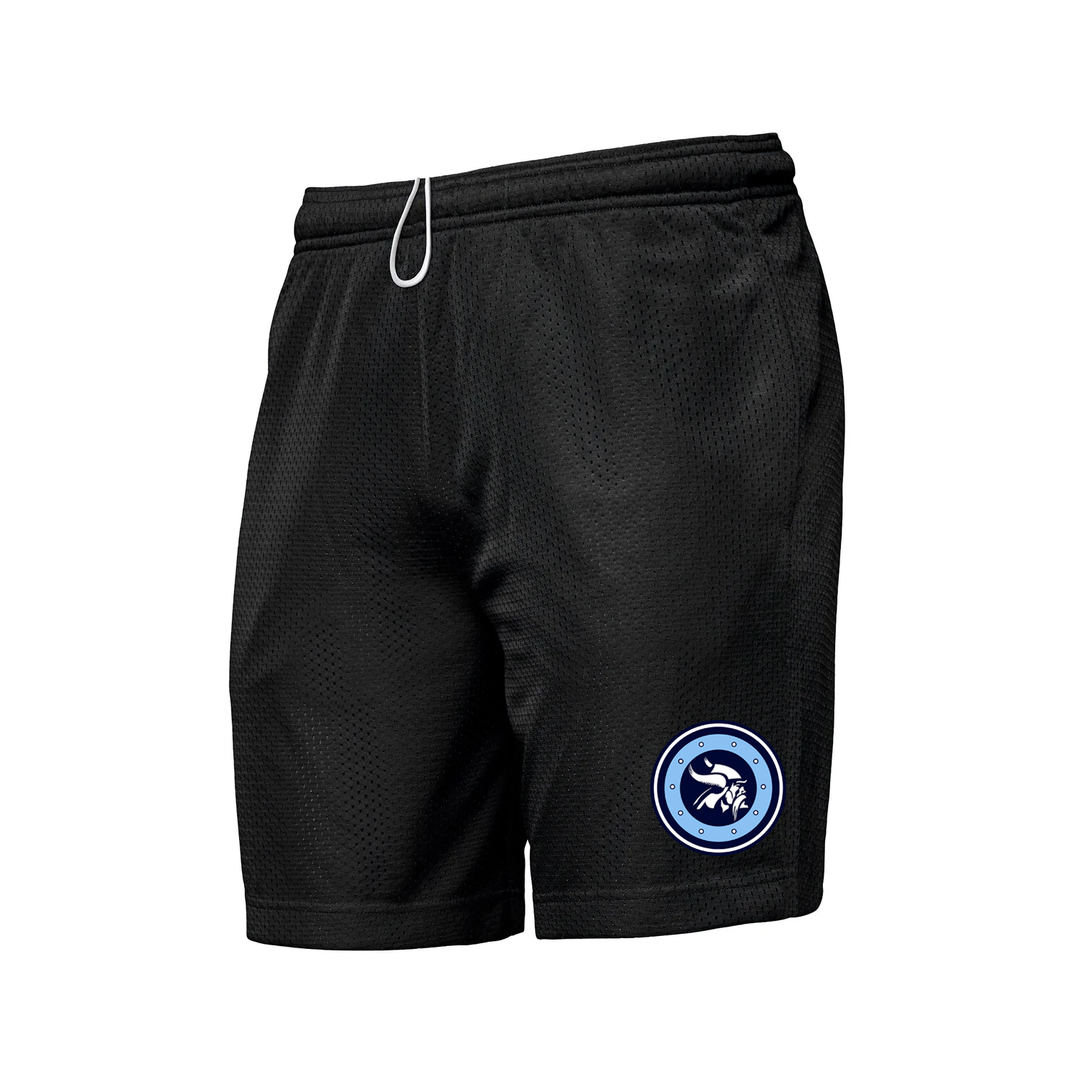 LUCAS CLASSIC EMBLEM ATHLETIC MESH SHORTS (UNISEX)