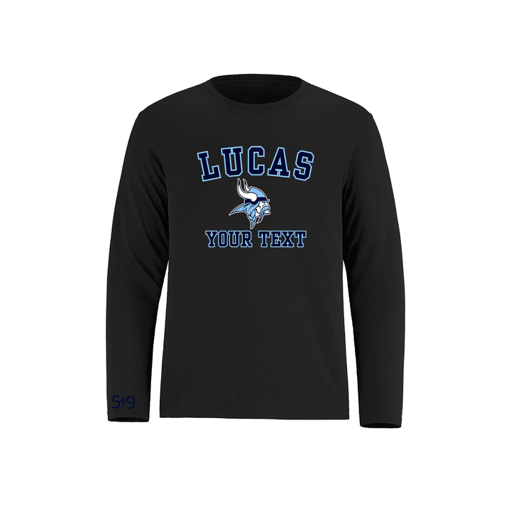 LUCAS CUSTOMIZABLE ATHLETIC LONG SLEEVE (UNISEX)