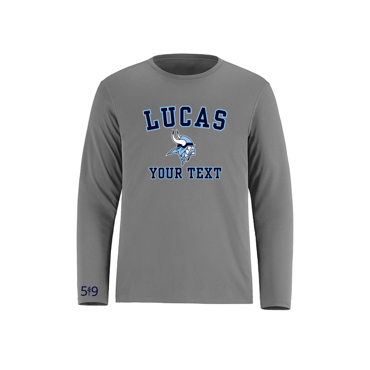 LUCAS CUSTOMIZABLE ATHLETIC LONG SLEEVE (UNISEX)