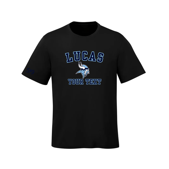LUCAS CUSTOMIZABLE ATHLETIC TEE (MENS)