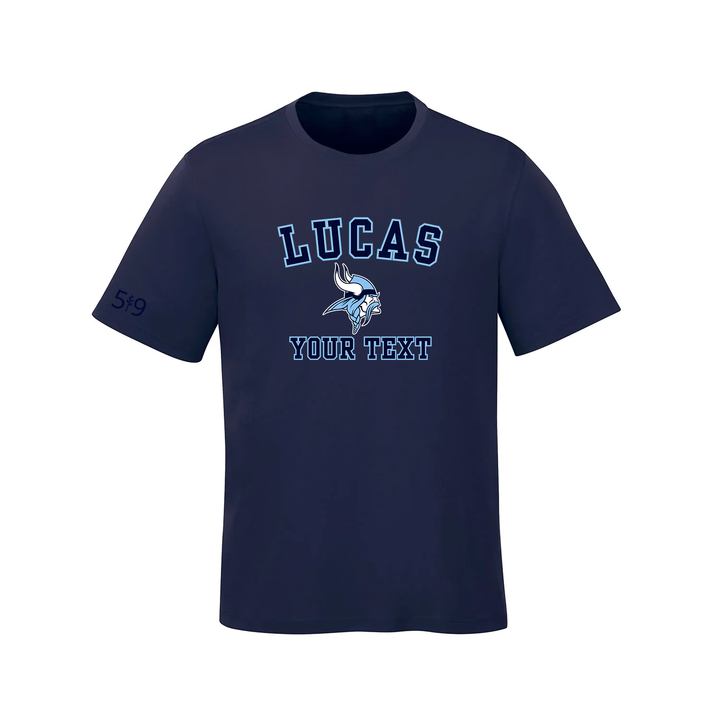 LUCAS CUSTOMIZABLE ATHLETIC TEE (MENS)