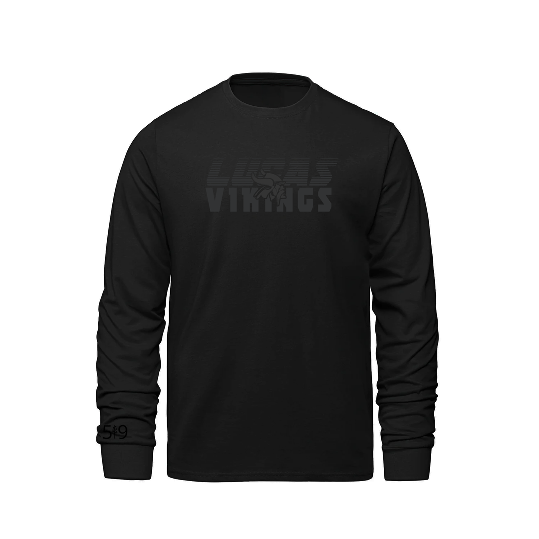 LUCAS VIKINGS BLACKOUT VELOCITY LONG SLEEVE (MENS)