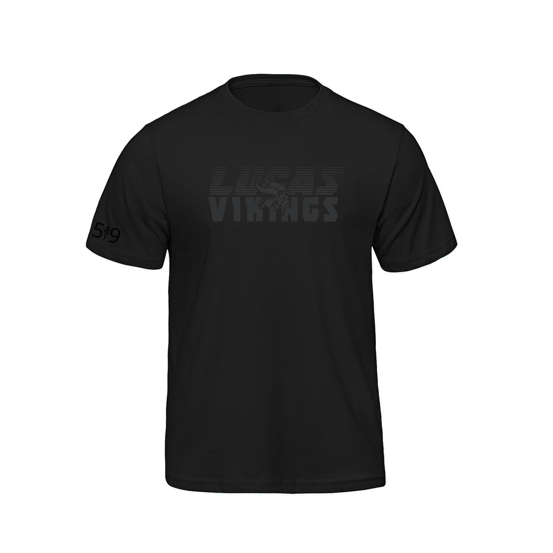 LUCAS VIKINGS BLACKOUT VELOCITY TEE (MENS)