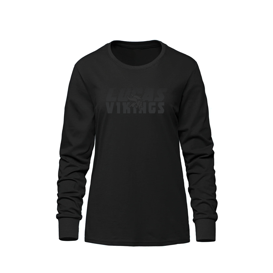 LUCAS VIKINGS BLACKOUT VELOCITY LONG SLEEVE (WOMENS)