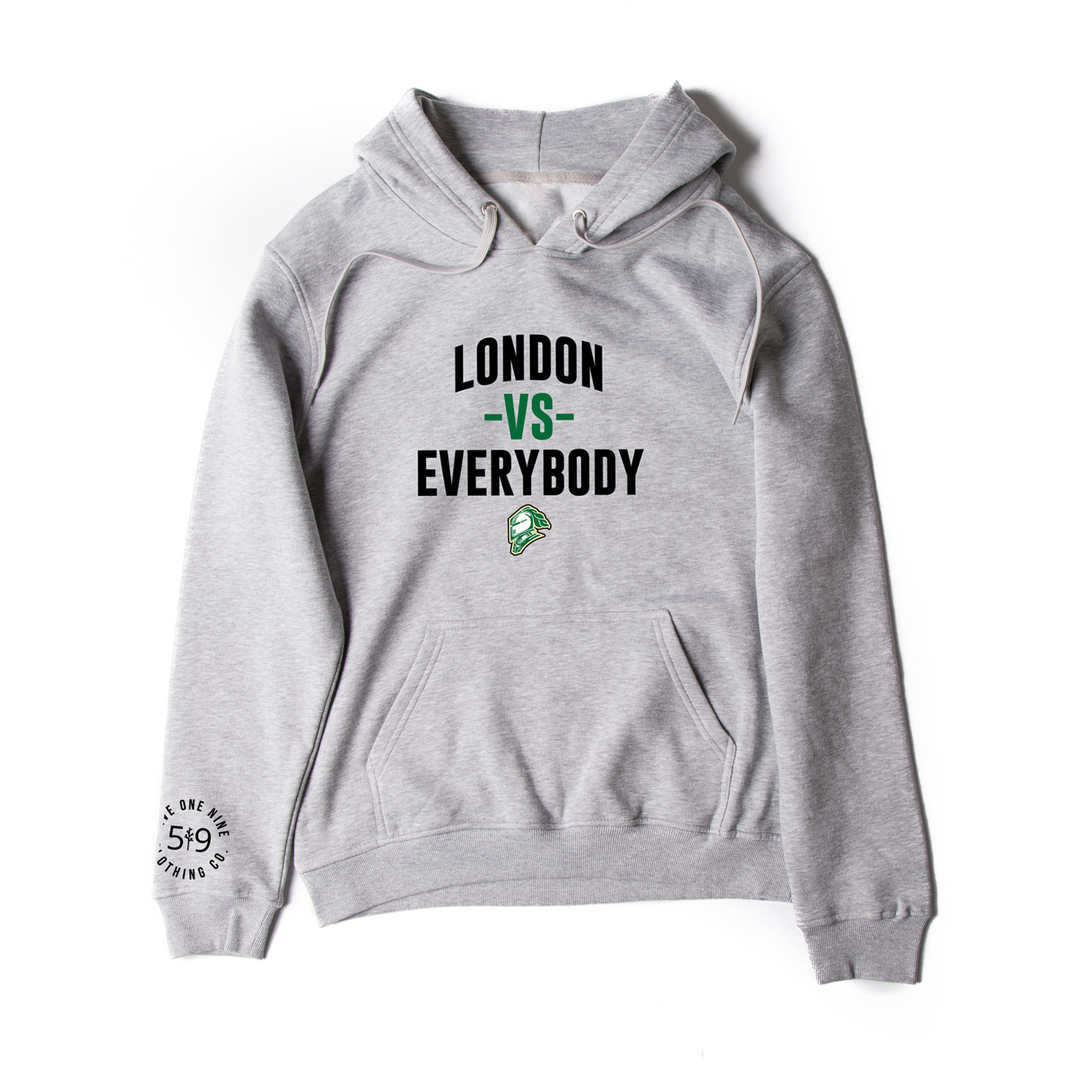 LONDON VS EVERYBODY HOODIE (UNISEX)