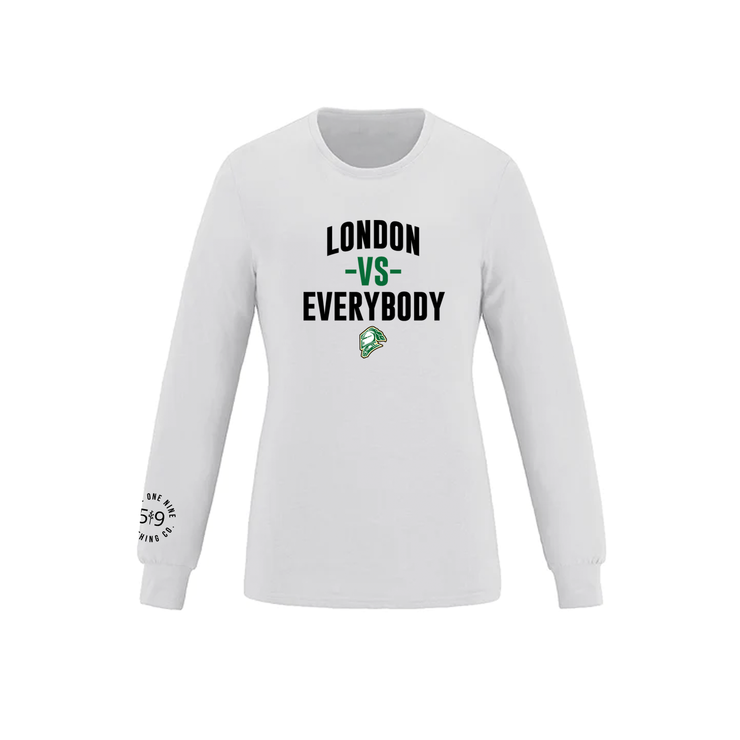 LONDON VS EVERYBODY LONG SLEEVE (WOMENS)