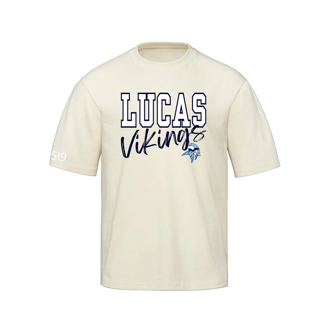 LUCAS SIGNATURE OVERSIZED TEE (UNISEX)