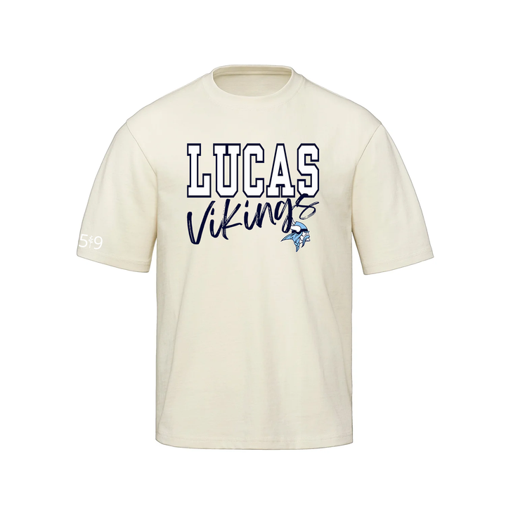LUCAS SIGNATURE OVERSIZED TEE (UNISEX)