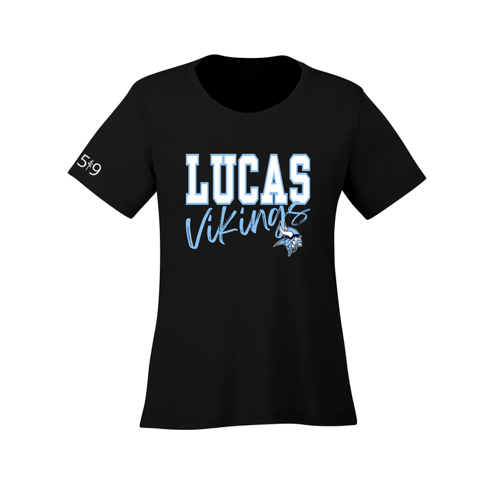VIKINGS SIGNATURE ATHLETIC TEE (WOMENS)