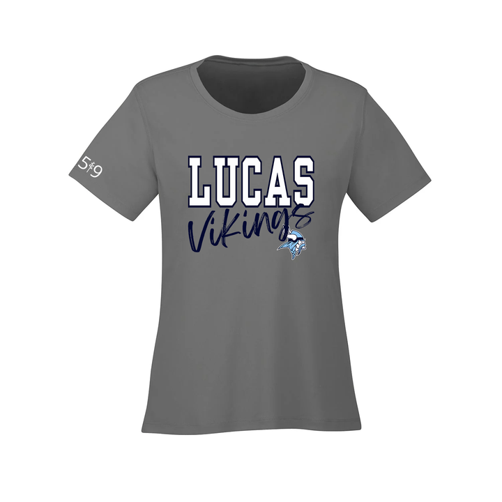 VIKINGS SIGNATURE ATHLETIC TEE (WOMENS)