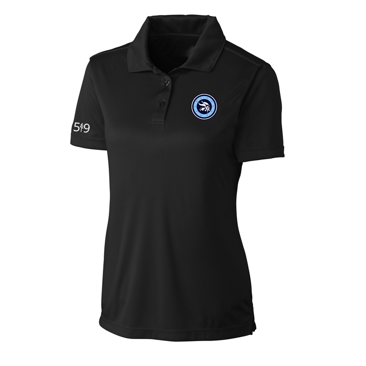LUCAS VIKINGS CLASSIC EMBLEM ATHLETIC POLO (WOMENS)