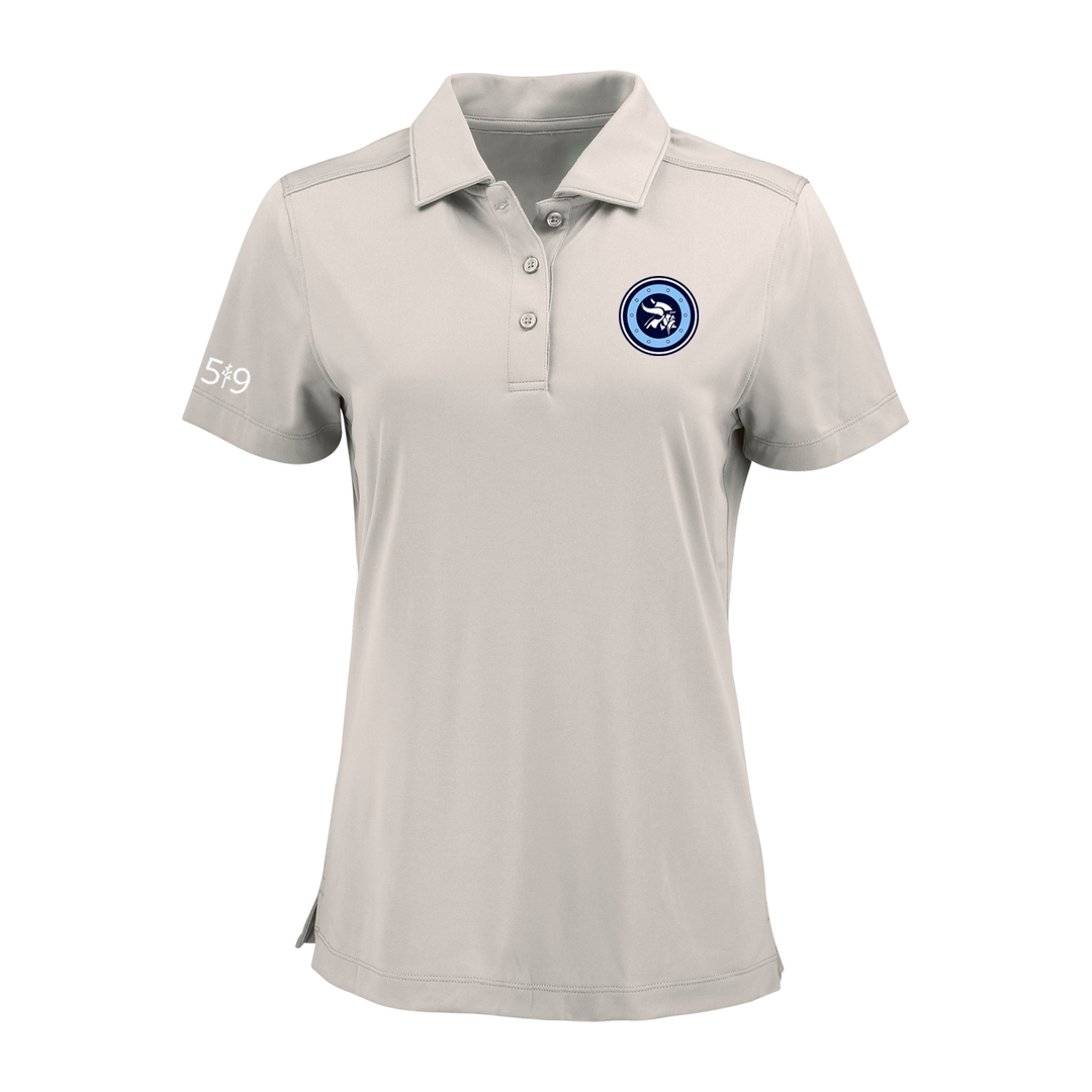 LUCAS VIKINGS CLASSIC EMBLEM ATHLETIC POLO (WOMENS)
