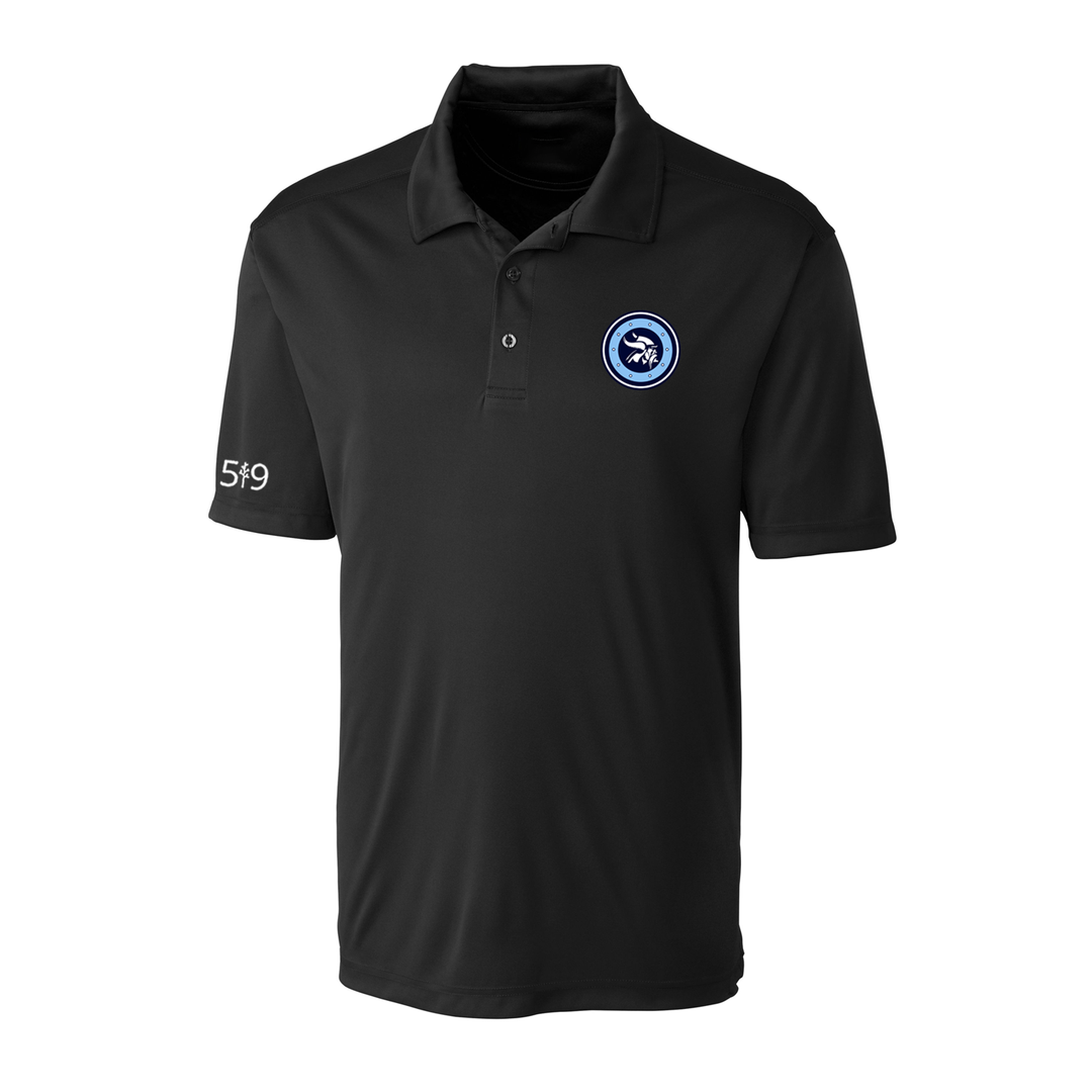 LUCAS VIKINGS CLASSIC EMBLEM ATHLETIC POLO (MENS)