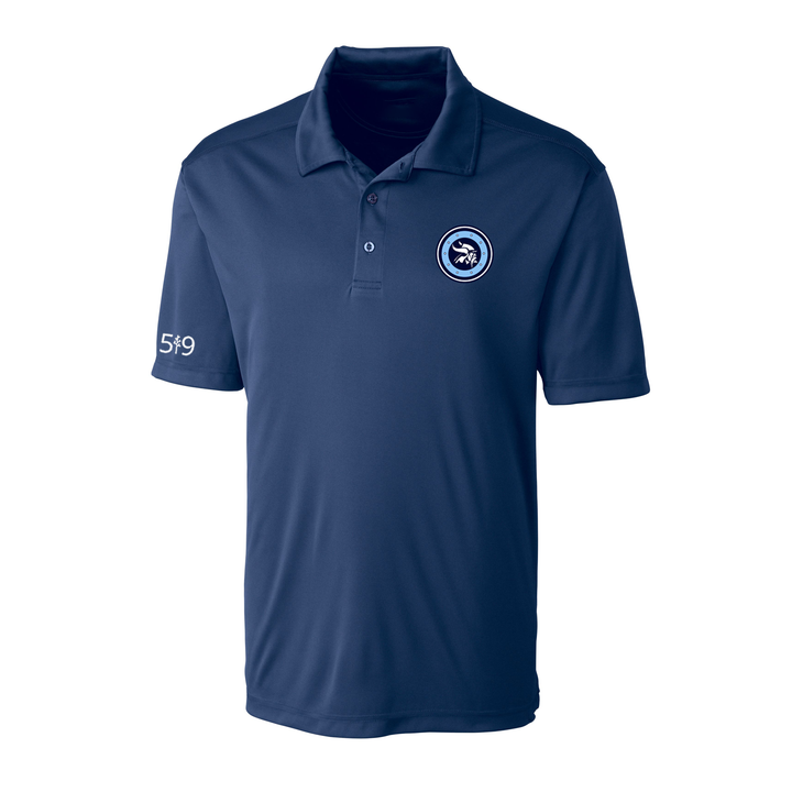 LUCAS VIKINGS CLASSIC EMBLEM ATHLETIC POLO (MENS)