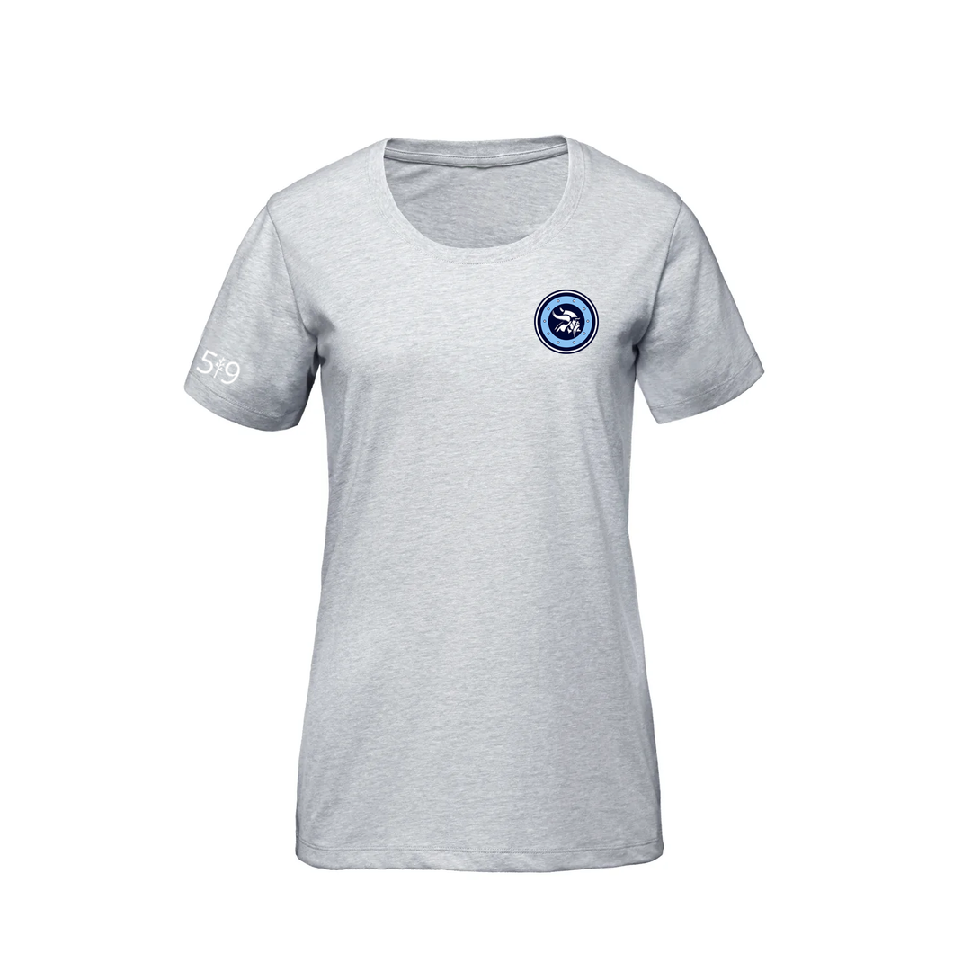 LUCAS VIKINGS CLASSIC EMBLEM PREMIUM TEE (WOMENS)