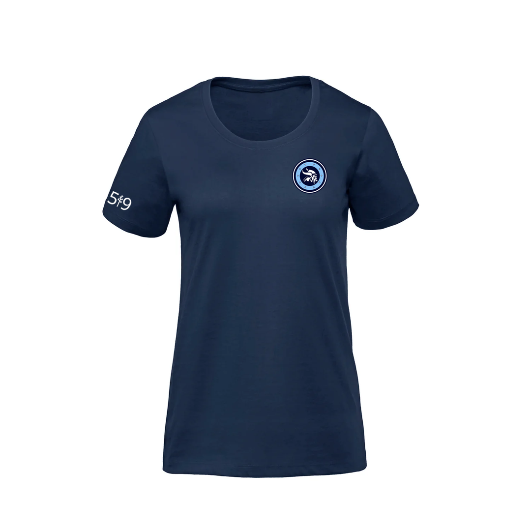 LUCAS VIKINGS CLASSIC EMBLEM PREMIUM TEE (WOMENS)