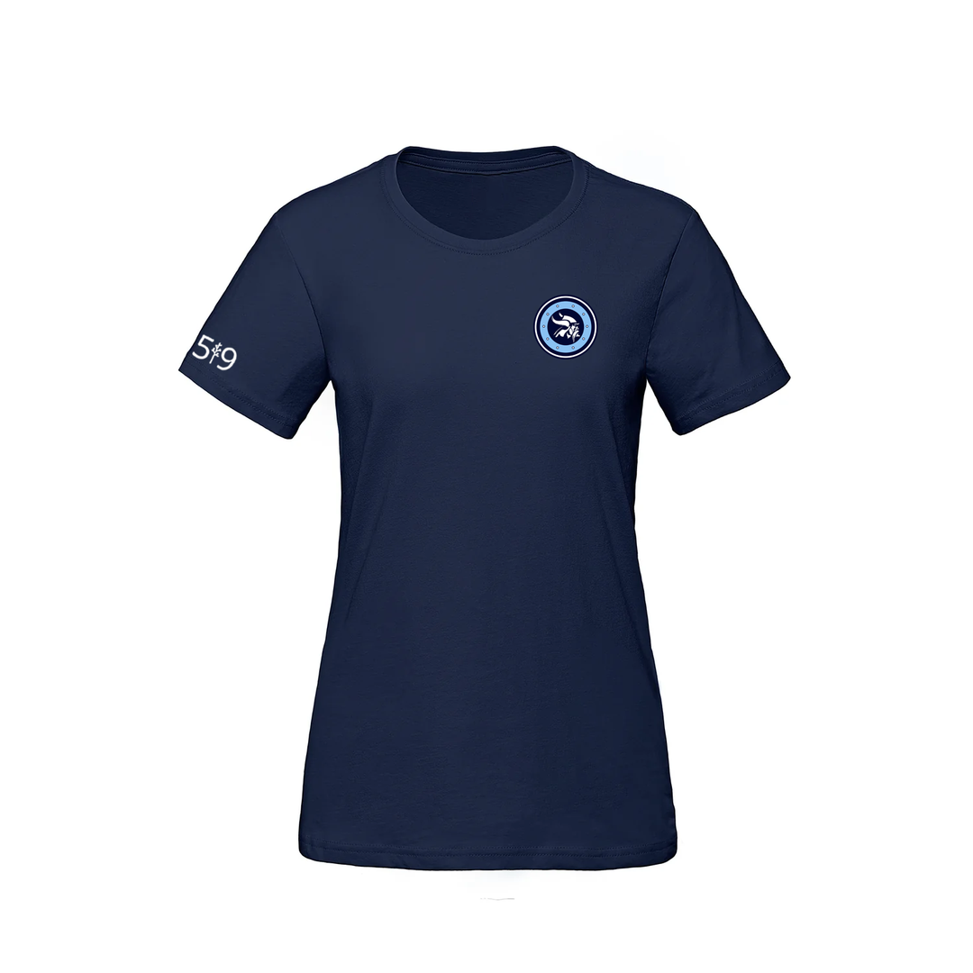 LUCAS VIKINGS CLASSIC EMBLEM TEE (WOMENS)