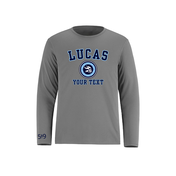 LUCAS CUSTOMIZABLE ATHLETIC LONG SLEEVE (UNISEX)