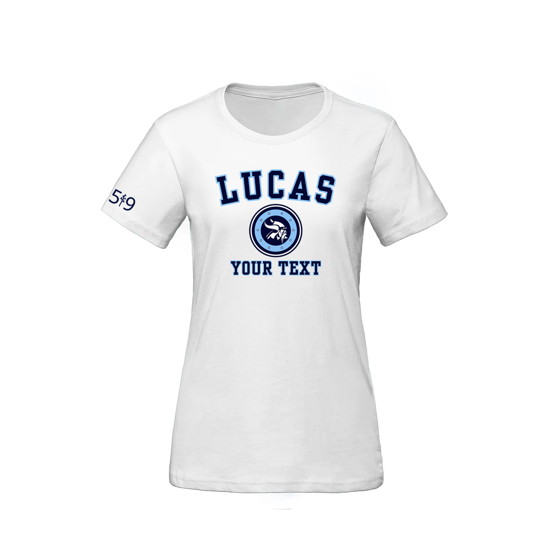 LUCAS CUSTOMIZABLE TEE (WOMENS)