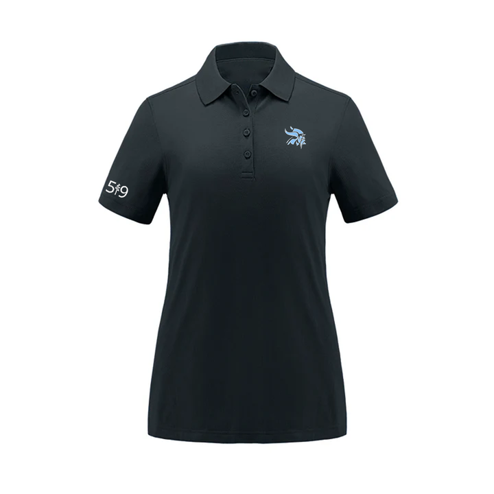 LUCAS VIKINGS EMBROIDERED PIQUE POLO (WOMENS)