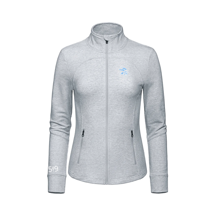 LUCAS VIKINGS EMBROIDERED FRENCH TERRY ZIP-UP (WOMENS)