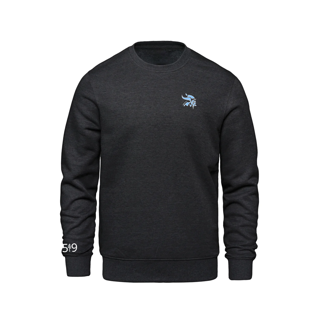 LUCAS VIKINGS EMBROIDERED CREW (UNISEX)