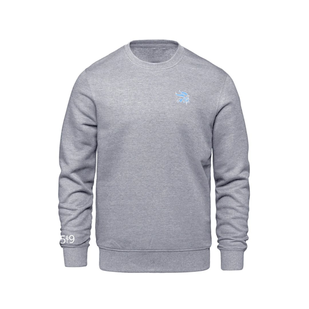LUCAS VIKINGS EMBROIDERED CREW (UNISEX)