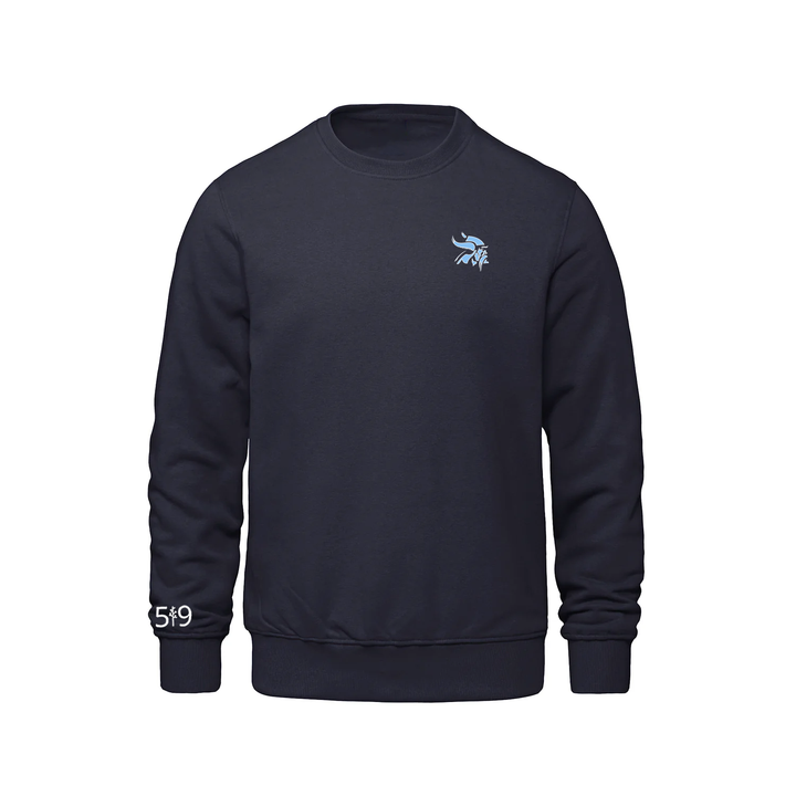LUCAS VIKINGS EMBROIDERED CREW (UNISEX)
