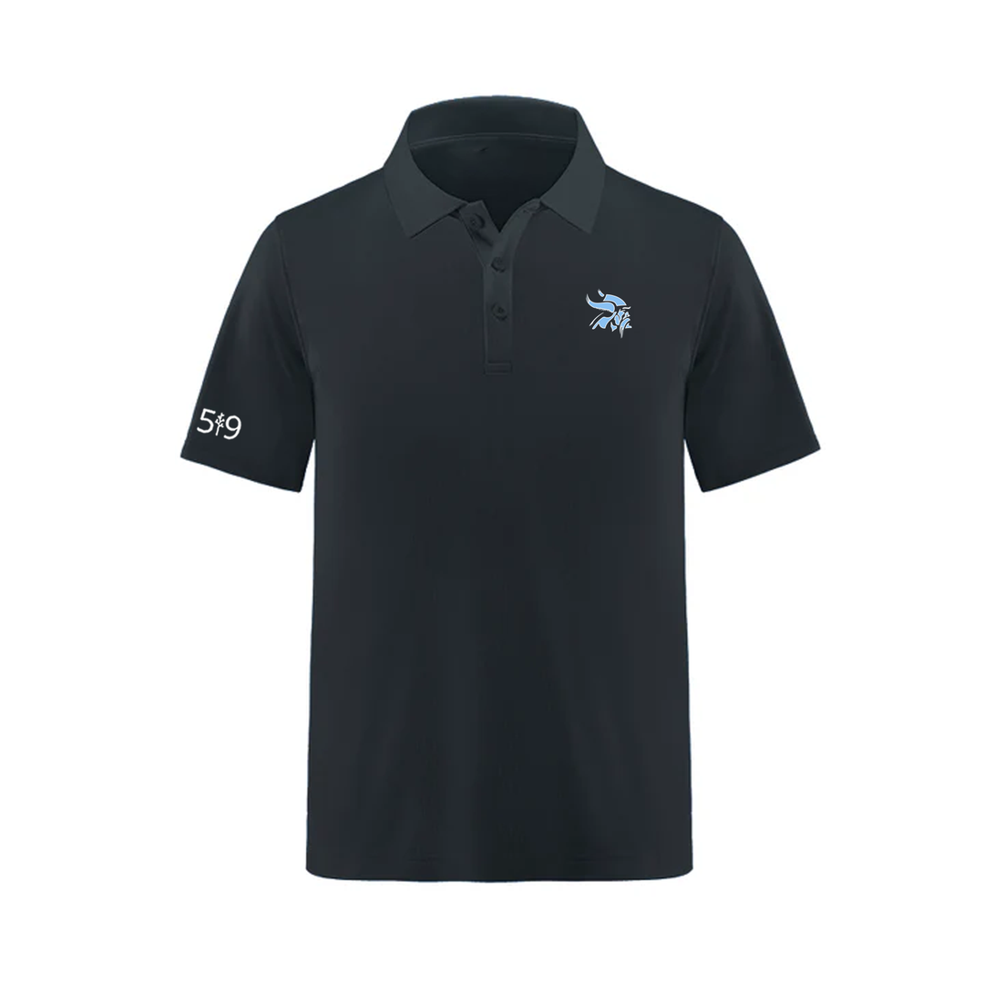 LUCAS VIKINGS EMBROIDERED PIQUE POLO (MENS)