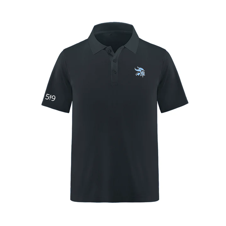 LUCAS VIKINGS EMBROIDERED PIQUE POLO (MENS)