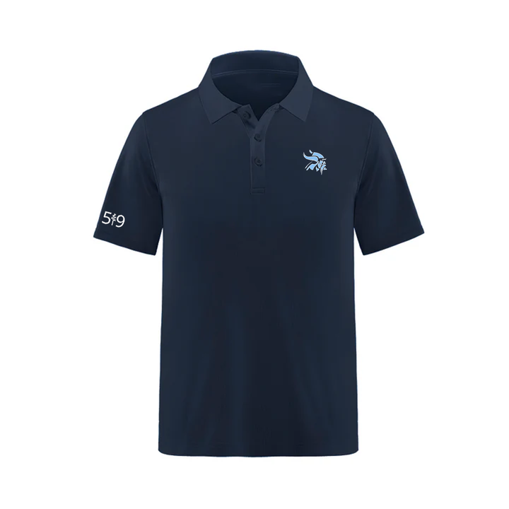 LUCAS VIKINGS EMBROIDERED PIQUE POLO (MENS)